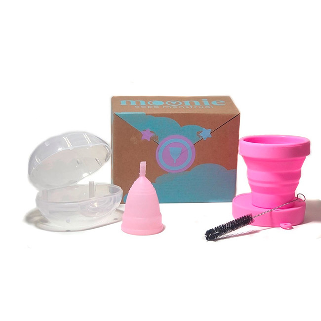 Copa Menstrual Certificada, Kit De Limpieza Y Vaso Esterilizador 