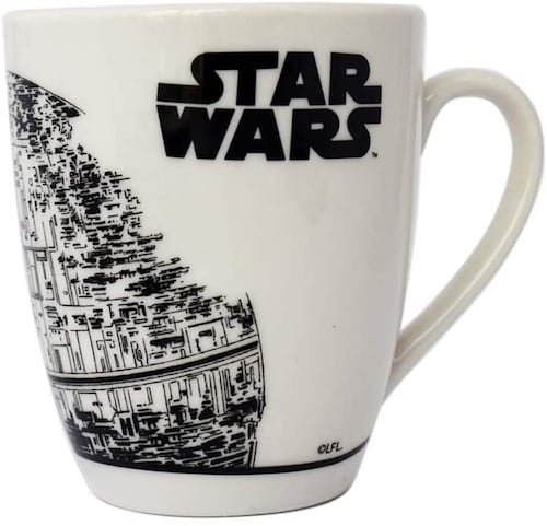 Vajilla Star Wars 12 Piezas Porcelana Colección Darth Vader R2D2 C3PO StormTrooper Estrella de la muerte 