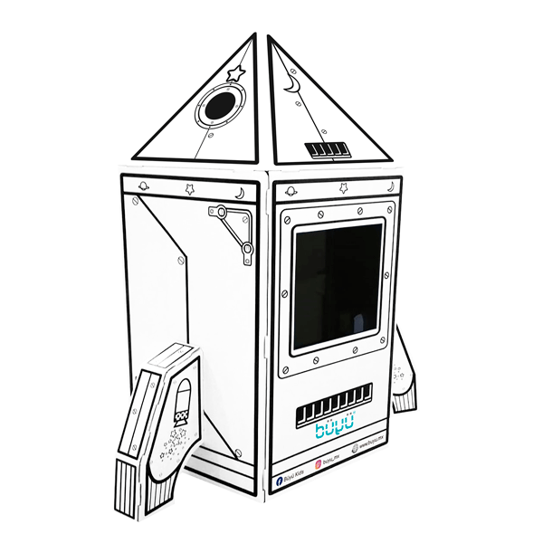 El cohete espacial mini 