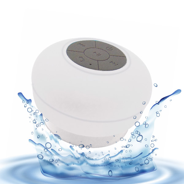 Bocina bluetooth con ventosa bocina resistente al agua. 