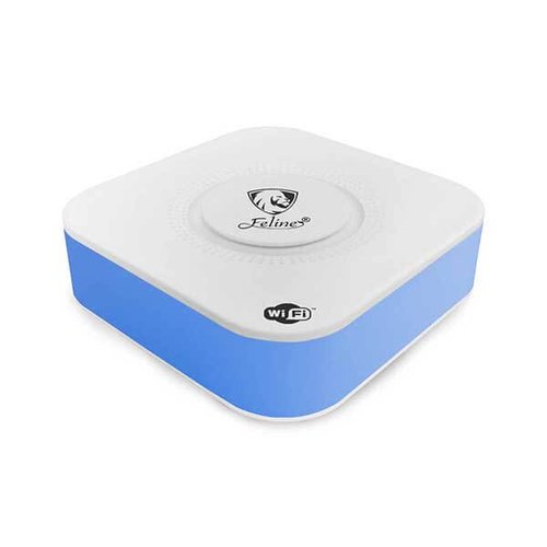 Kit 4 Alarma Wifi Luminosa Seguridad Casa Inteligente Compatible Tuya Alexa Boton Tamper Notificaciones Push Vecinal