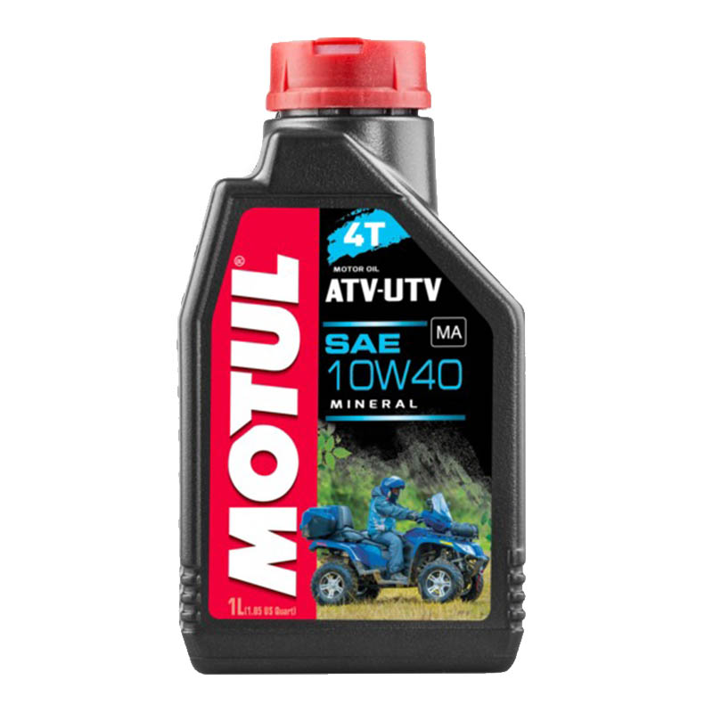 Aceite Para Moto Motul Atv- Utv 4t 10w40 1l Mineral