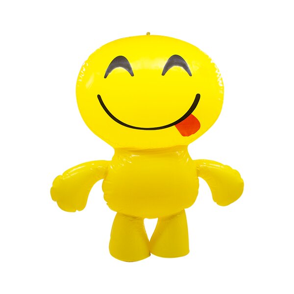 Paquete de 12 Inflables en Forma de Emoji
