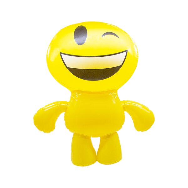 Paquete de 12 Inflables en Forma de Emoji