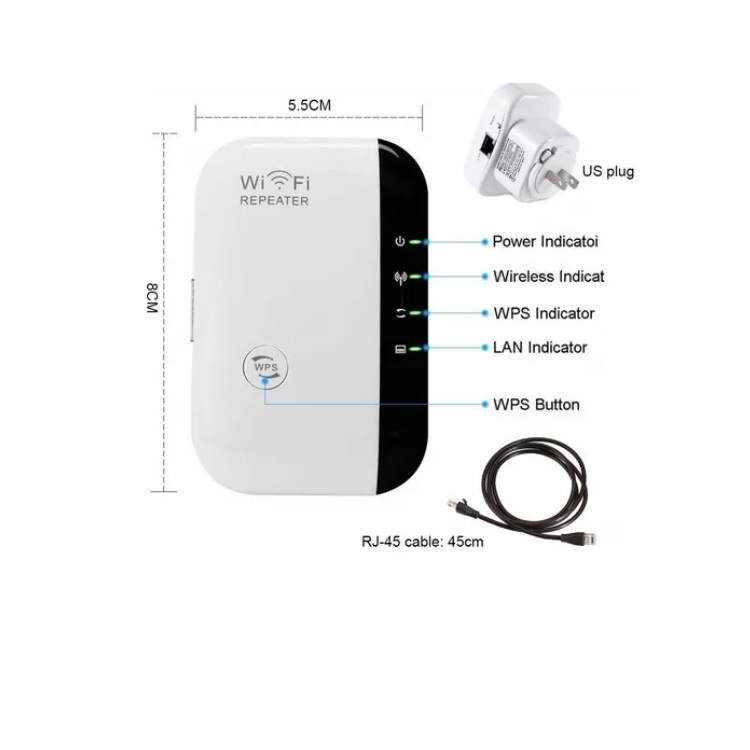 Router Repetidor Wifi Inalámbrico De 300mbps