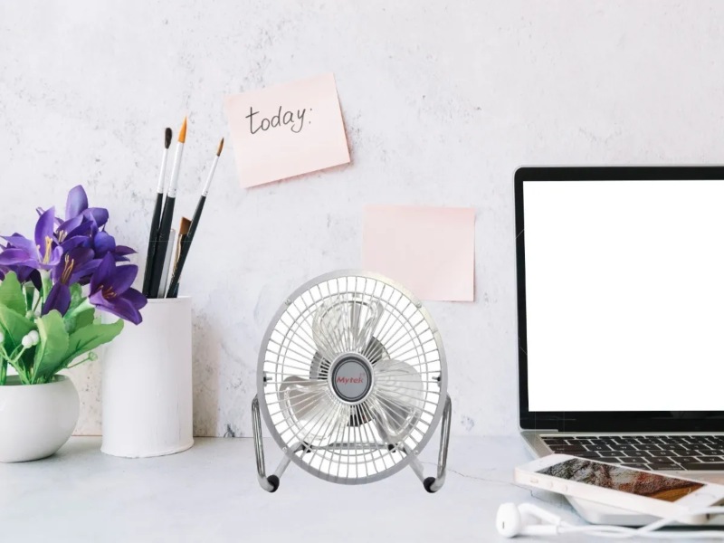 VENTILADOR DE ESCRITORIO MARCA MYTEK 3181 ALB