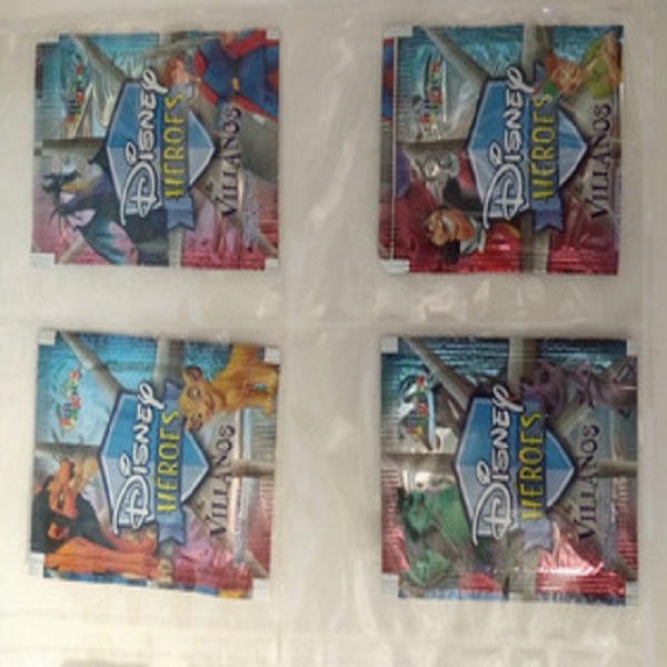 50 SOBRES DEL ALBUM DISNEY HEROES Y VILLANOS IMAGICS