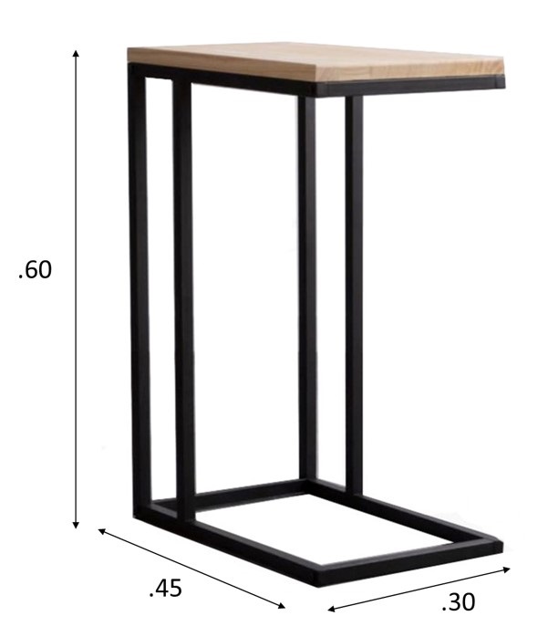 MESA ESQUINERA PARA SALA modelo ARDENNE marca POLTRONE