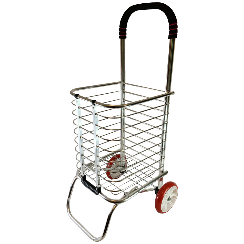 CARRITO DE ALUMINIO PLEGABLE PARA MANDADO Y COMPRAS