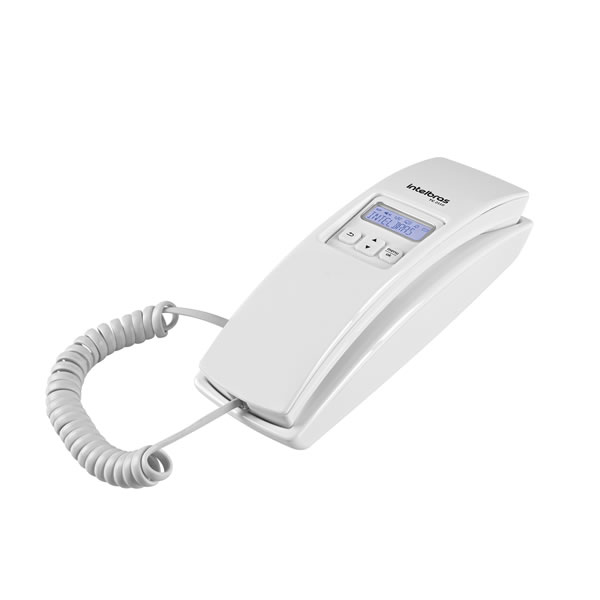 Teléfono Alámbrico con Registro de Llamadas Intelbras TC2110 - Blanco