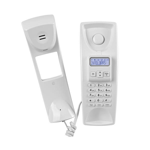 Teléfono Alámbrico con Registro de Llamadas Intelbras TC2110 - Blanco