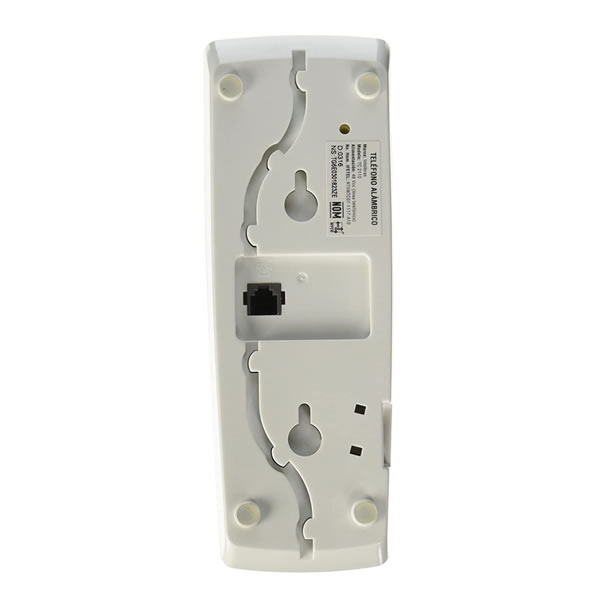 Teléfono Alámbrico con Registro de Llamadas Intelbras TC2110 - Blanco