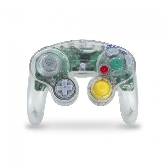 Control para GameCube y Wii Transparente.
