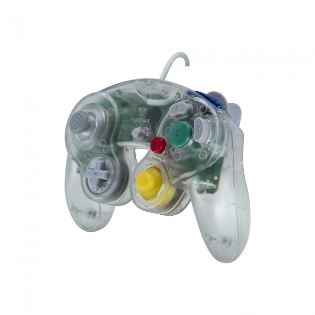 Control para GameCube y Wii Transparente.
