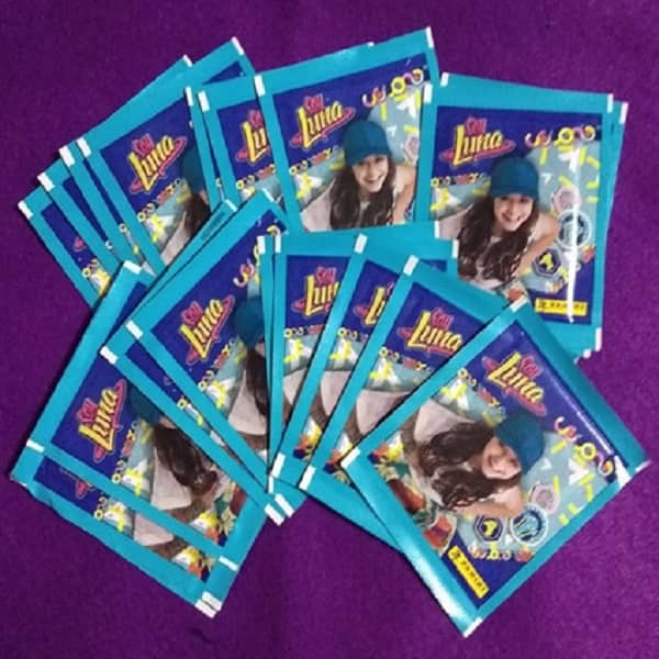 PAQUETE CON 50 SOBRES DE SOY LUNA ASI ES MI VIDA 