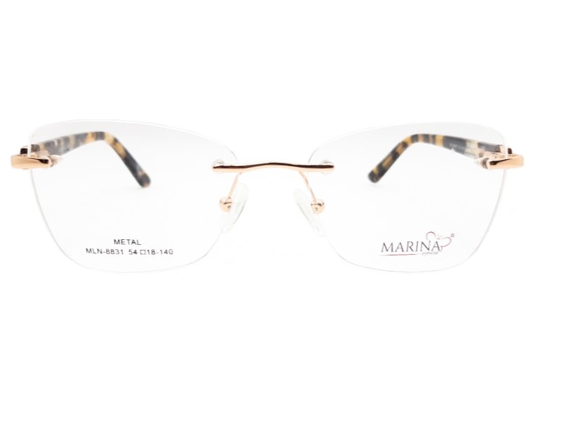 Armazón oftálmico MARINA 8831 54-18 140 DORADO/CAREY