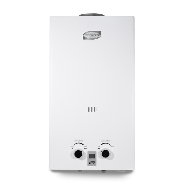 Calentador de agua instantáneo de 6 L/min, alimentado por Gas Natural (1 servicio)