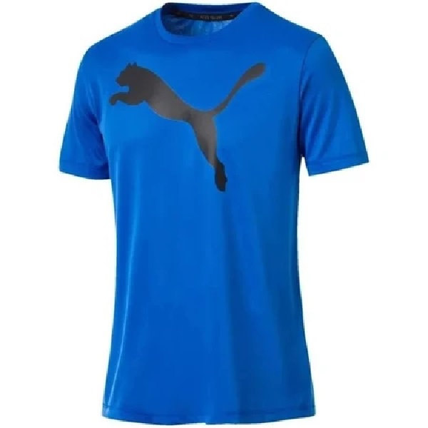 PLAYERA PUMA CABALLERO ACTIVE BIG LOGO TEE AZUL