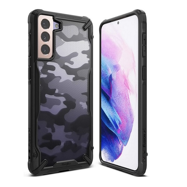 FUNDA CASE RINGKE para SAMSUNG GALAXY S21 Plus 5G (6.7") CAMUFLAJE