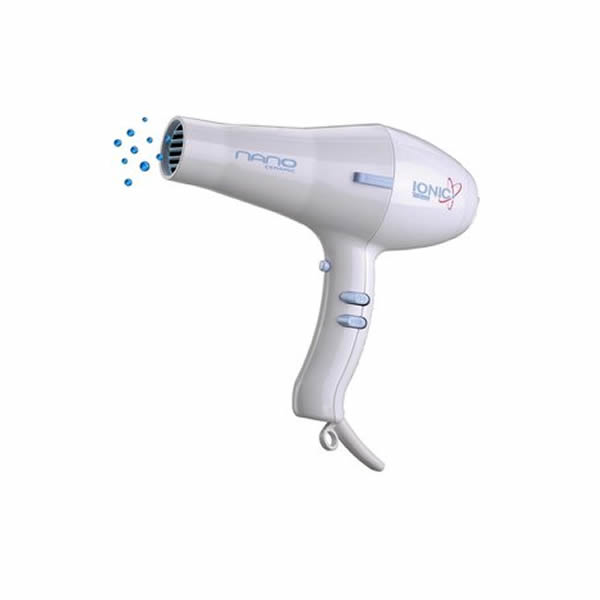Secadora Cabello Profesional Timco NAN-IB Con Iones - Blanca