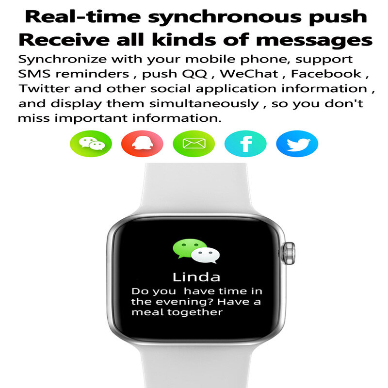 Smartwatch T55 Serie 5 - Modo Polvos