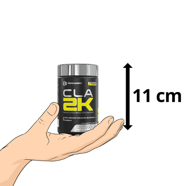 Ácido Linoleico Conjugado CLA 2K Forzagen 60 Cápsulas Blandas Con Vitamina E