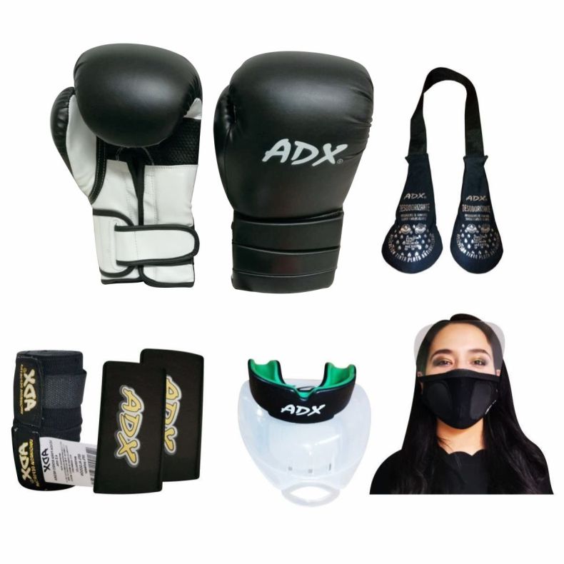 Guantes de Boxeo Adx Hard Training Unisex + Complementos