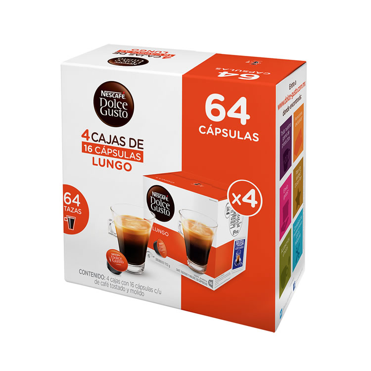 Cápsula Nescafé Dolce Gusto MEXICO – 12 Cápsulas - Quiero Cafe PY