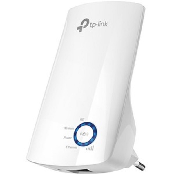 Extensor WIFI inalambrico TP-link, TL-WA850RE, 300Mbps en 2.4Ghz, 1 puerto Ethernet.