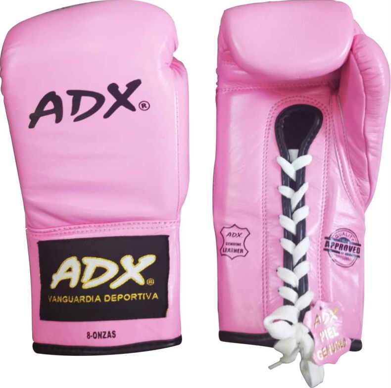 Guantes Boxeo Piel Sintética Relleno Algodón 16 Oz, ROJO ARM21620