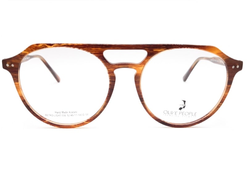 Armazón oftálmico OLIVE RETRO/LIGHT 006 52-49-17 140 CAFE 
