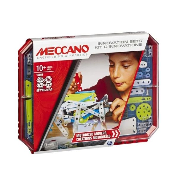 Meccano Set 5, Kit De Construcción Steam De Motores Spin Master