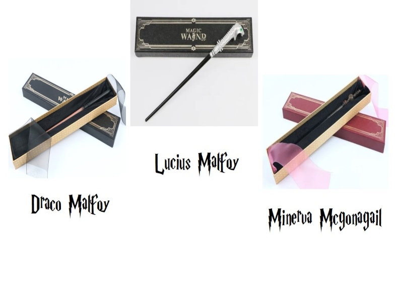 Varitas Harry Potter Con Estuche + Sticker Platinum + Ticket