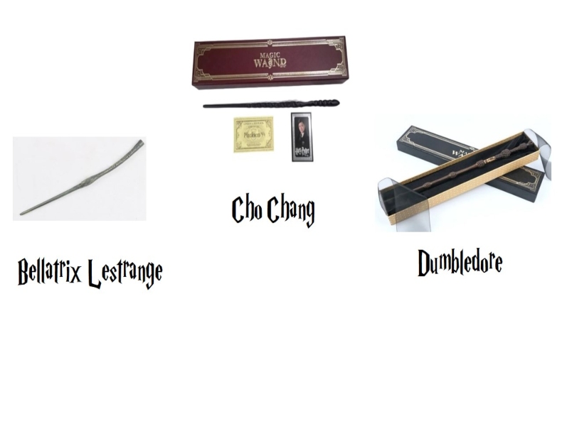 Varitas Harry Potter Con Estuche + Sticker Platinum + Ticket