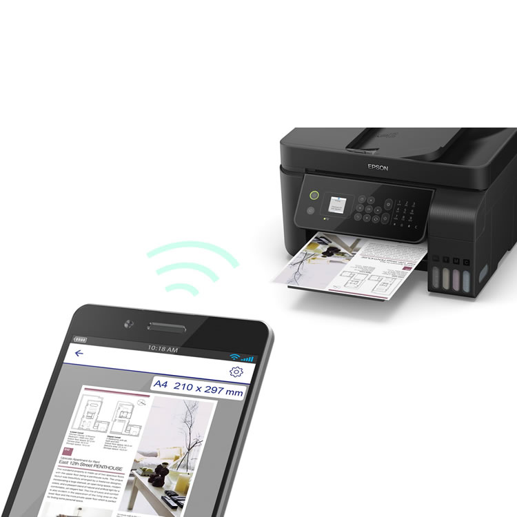 Impresora Multifuncional Inalámbrica Epson EcoTank L5190 CST