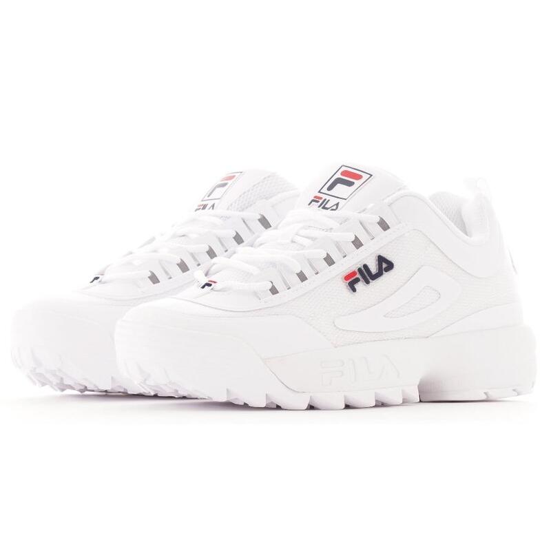 Tenis Fila Disruptor II No Sew Blanco de Caballero