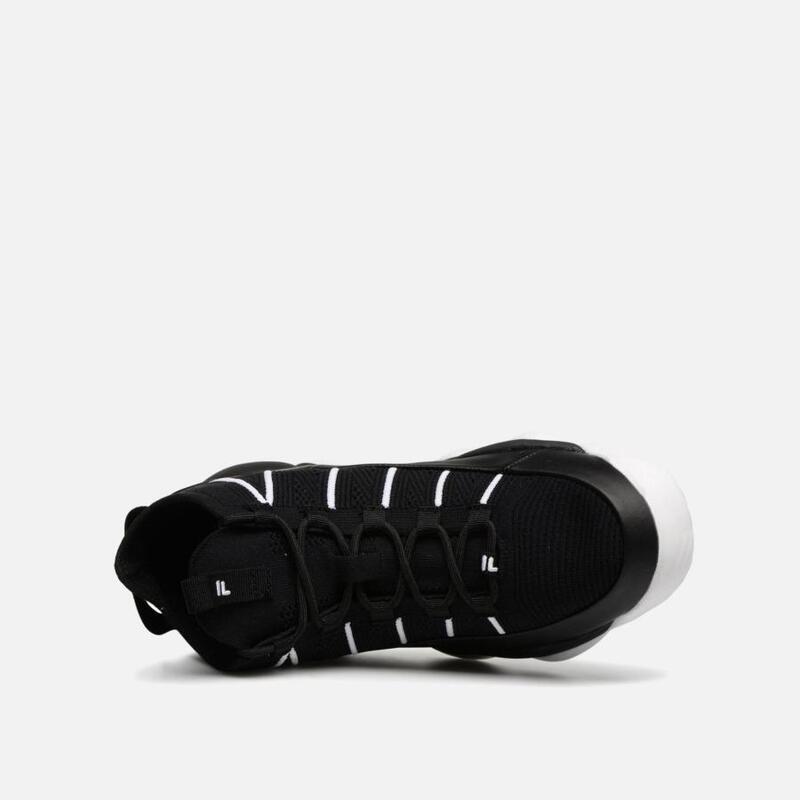 Tenis Fila Spaghetti Negro Blanco de Caballero