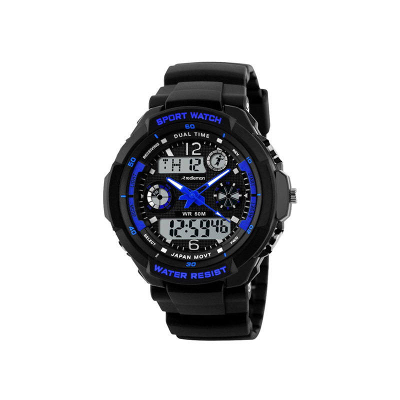 Reloj Digital Análogo Sport para Niño Contra Agua 1060 Redlemon
