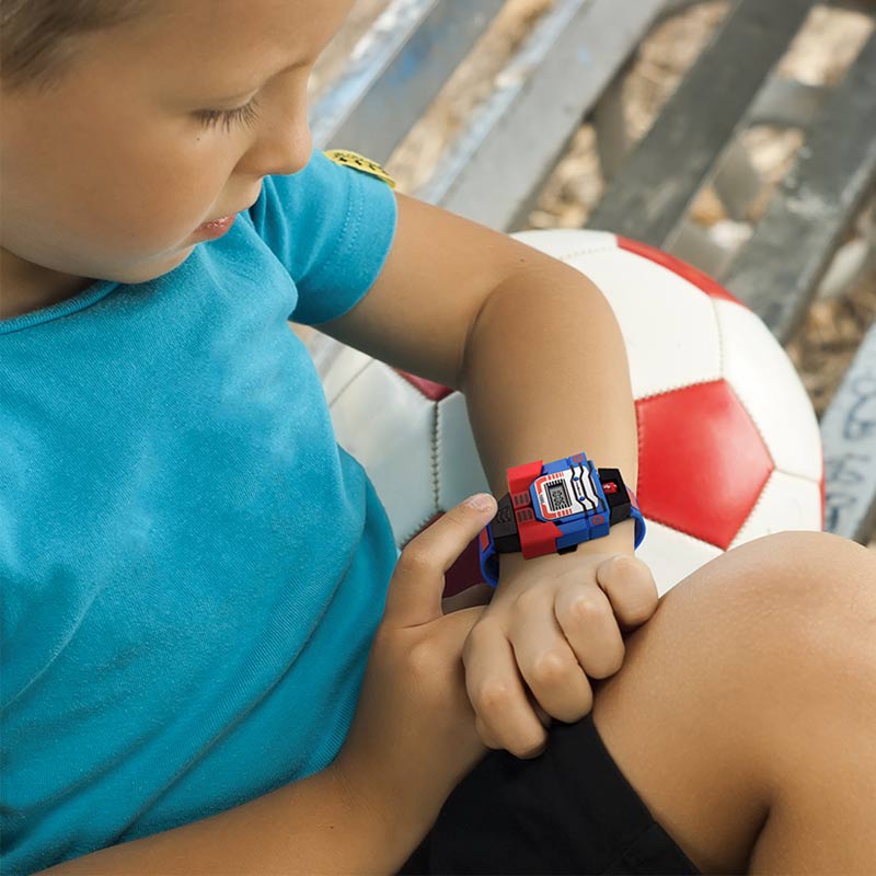 Reloj Digital para Niños Con Robot Infantil 1095 Redlemon