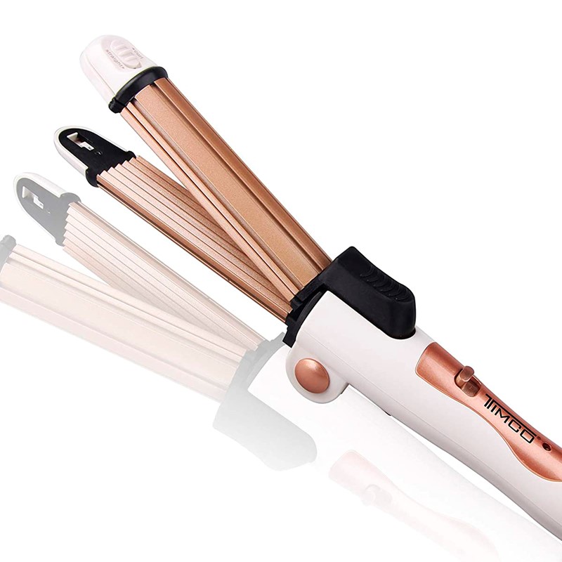 Plancha Plegable 3 En 1 Timco TP-3 Placas de Cerámica - Blanca