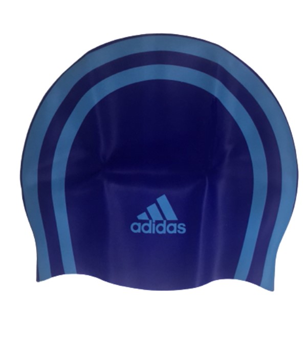 GORRO NATACION ADIDAS ORIGINAL ROSA Y AZUL