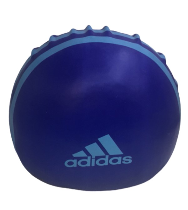 GORRO NATACION ADIDAS ORIGINAL ROSA Y AZUL