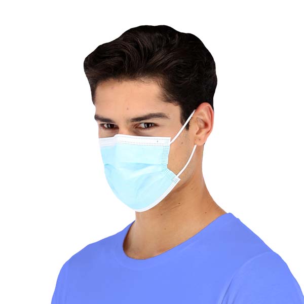  Cubrebocas Termosellado Tricapa Desechable 1000pzs Azul JH Hokins Calidad Premium Grado Quirurgico Registro Sanitario Cofepris