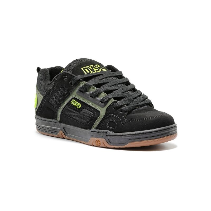 DVS COMANCHE 991 BLACK OLIVE GUM NUBUCK.