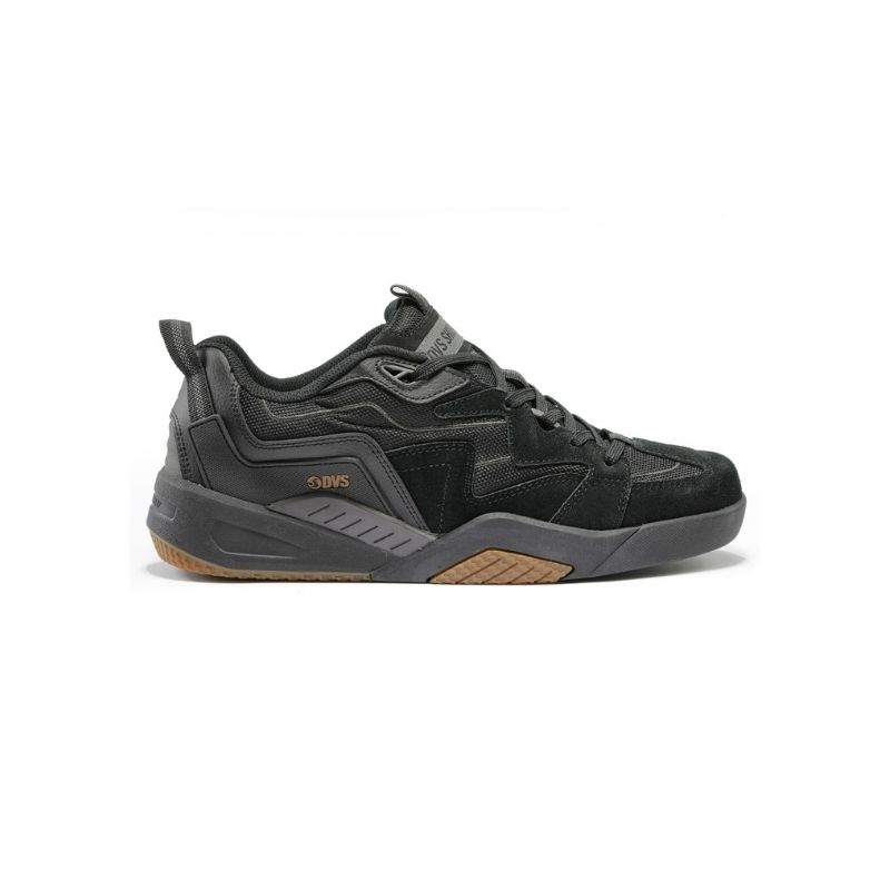 DVS DEVIOUS 001 BLACK CHARCOAL GUM SUEDE