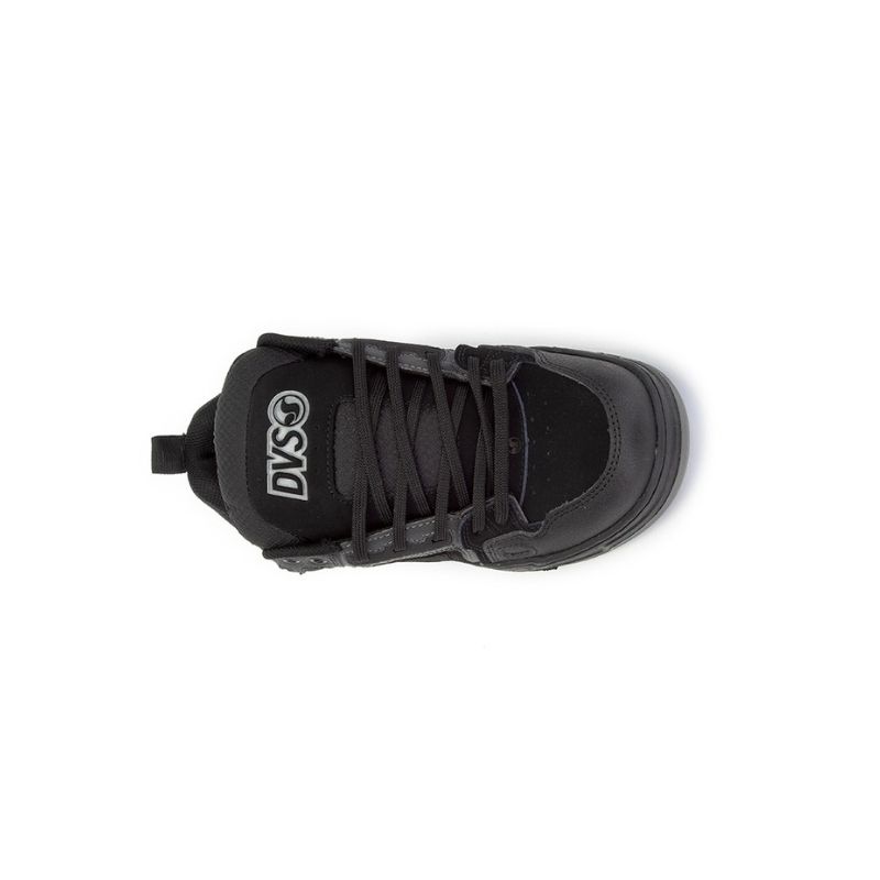 DVS COMANCHE 985 BLACK REFLECTIVE CHARCOAL NUBUCK.