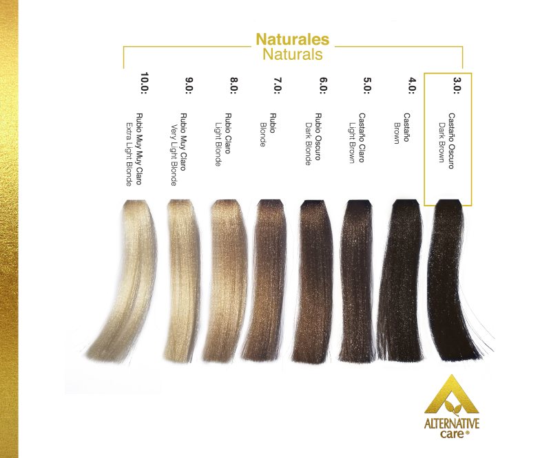 ALTERNATIVE CARE - TINTE CAFES con contenido de 90 g. y OXIDANTE con contenido de 90 ml.