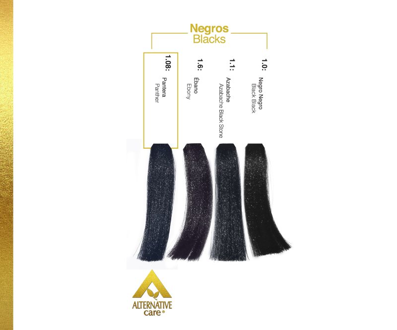 ALTERNATIVE CARE - TINTE NEGROS - ROJO con contenido de 90 g. y OXIDANTE con contenido de 90 ml.