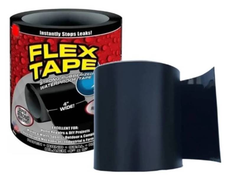 Cinta Adhesiva Repara Fugas Pega Resistente Hogar Flex Tape