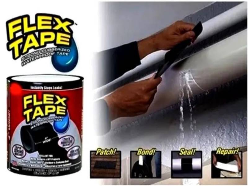 Cinta Adhesiva Repara Fugas Pega Resistente Hogar Flex Tape